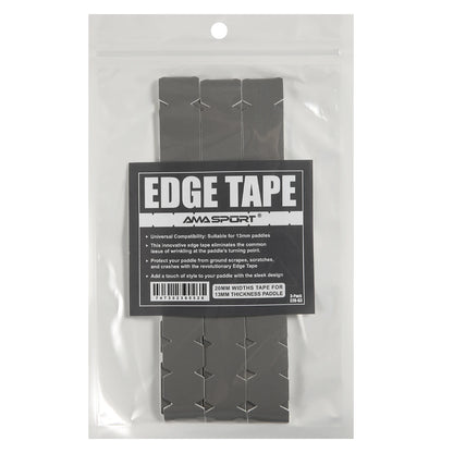 Bande de protection de raquette AMASPORT grise, largeur 20 mm : sachet de 3 bandes pour raquettes de 13 mm