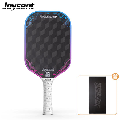 Raquette Joysent Gearfoam Max bleu-rose avec sa housse