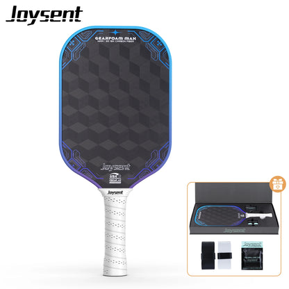 Raquette Joysent Gearfoam Max bleu-violet et son coffret cadeau